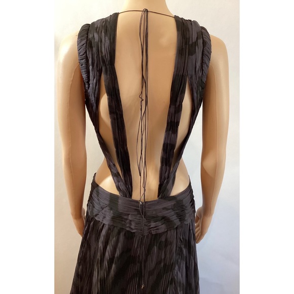 ROBERTO CAVALLI CUTOUT HIGH SLIT GOWN - Picture 5 of 7